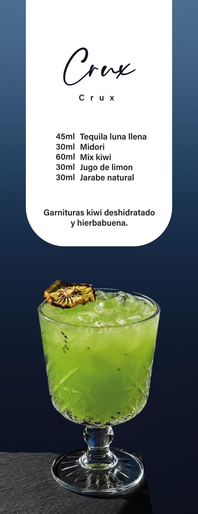 Cóctel Crux — Tequila Luna Llena