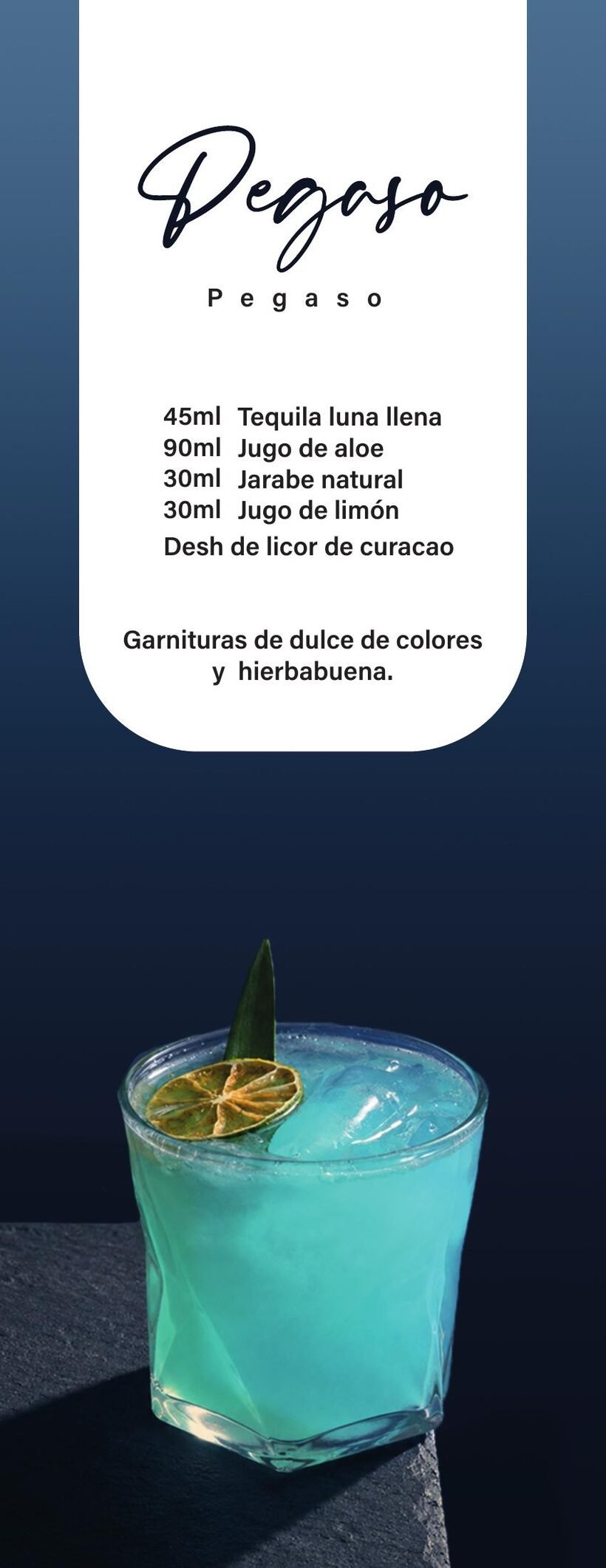 Cóctel Pegaso — Tequila Luna Llena